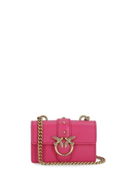 Pinko Love Chain-Linked Mini Crossbody Bag