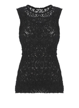 Jil Sander Sleeveless Lace Top