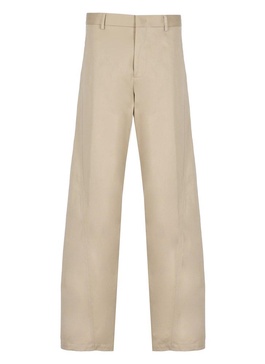 Lanvin High Waist Twisted Chino Trousers