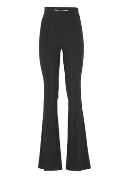 Elisabetta Franchi Horsebit Palazzo Trousers