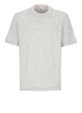 Brunello Cucinelli Layered-Effect Crewneck T-Shirt