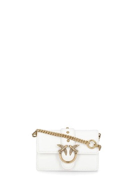 Pinko Love Chain-Linked Mini Crossbody Bag