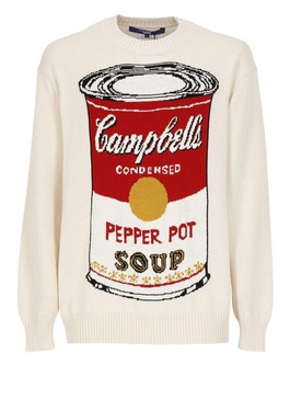 Junya Watanabe MAN X Andy Warhol Soup Intarsia Sweater