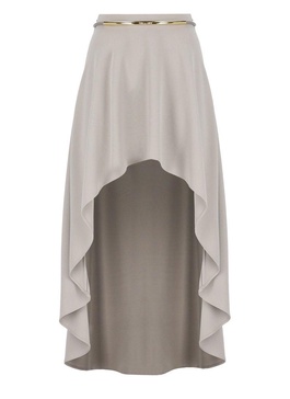 Elisabetta Franchi Asymmetric Midi Dress