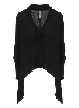 Rick Owens Asymmetric Knitted Cardigan