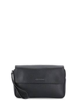 Pebbled Leather Pochette