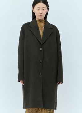 Acne Studios Women Single-Breasted Wool Coat