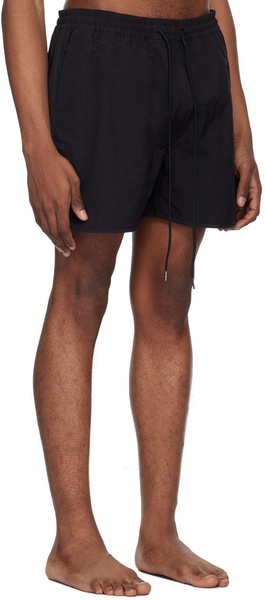 Black Rune Swim Shorts