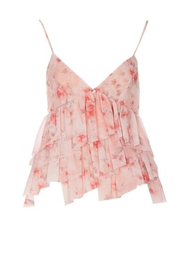 Aniye By Floral Printed Spaghetti Strap Top