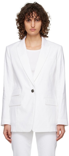 White Foster Blazer