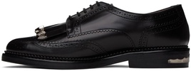 Black Polished Derbys