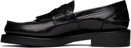 Black Leather Loafers