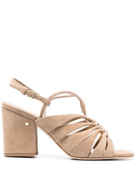 suede 90 block-heel sandals