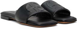 Black Ria Slides