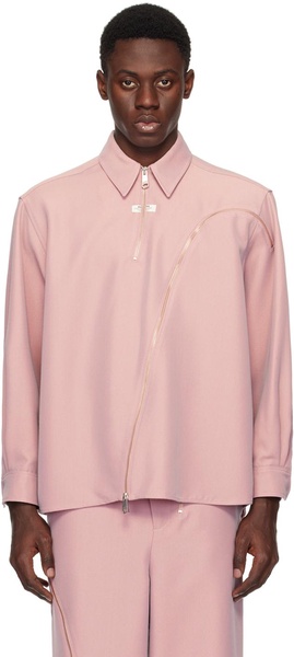 Pink Zip Shirt