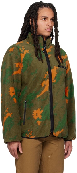 Multicolour Camouflage Reversible Jacket