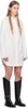 White Eknath Minidress