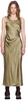 Khaki Wrap Maxi Dress