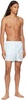 White Maison Memphis Swim Shorts