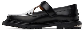 Black Buckle Loafers