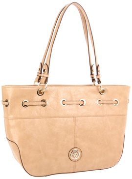 Anne Klein Anchors Away Satchel,Sand,One Size