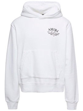 Amiri Logo Printed Long-Sleeved Hoodie