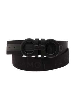 Ferragamo Logo Plaque Belt