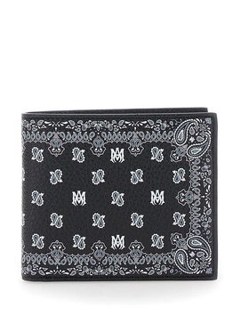 Amiri Bandana Bi-Fold Wallet