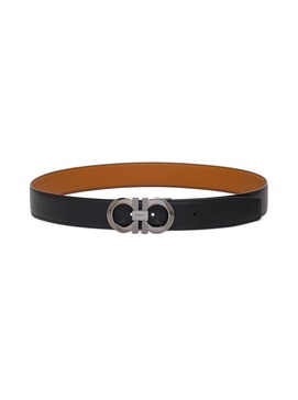 Ferragamo Reversible Gancini Buckle Belt