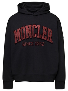 Moncler Logo Printed Long-Sleeved Hoodie