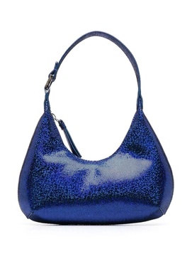 Blue Baby Amber Mini Bag Disco Dot Leather Effect Woman