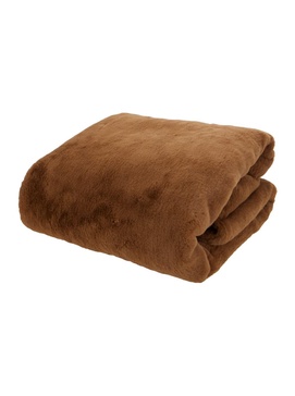 'Brady' Brown Blanklet in Double Sided Fabric