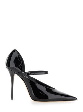 'scarlet Jolly' Black Pumps With Stiletto Heel In Patent Leather Woman