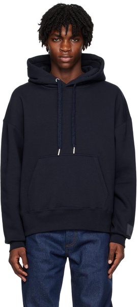 Navy Drawstring Hoodie