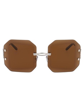 Marni Eyewear Square-Frame Sunglasses