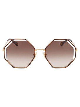 Chloé Eyewear Octagonal Frame Sunglasses