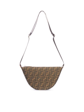 Fendi FF Jacquard Melon Small Shoulder Bag