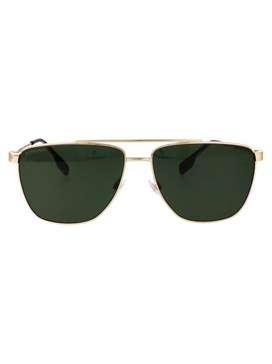 Burberry Eyewear Blaine Pilot Frame Sunglasses