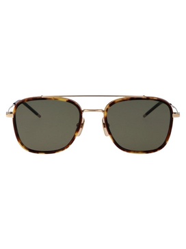 Thom Browne Eyewear Navigator Frame Sunglasses