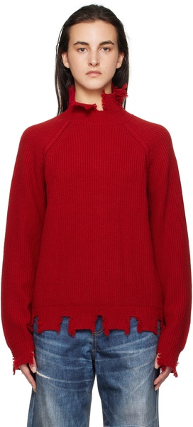 Red Roghen Sweater