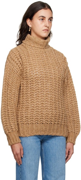 Tan Iris Turtleneck