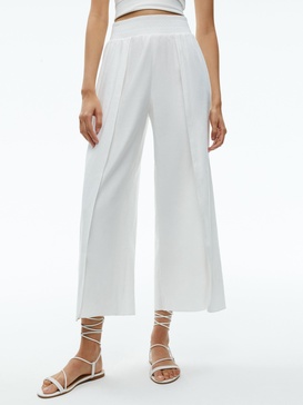 LARISSA LINEN PULL UP PANT