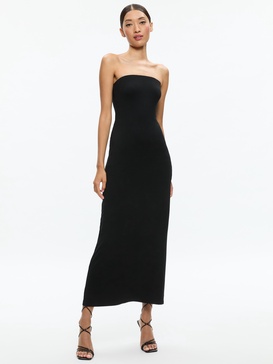 DELORA STRAPLESS MAXI DRESS