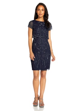 Adrianna Papell Women's Beaded Cocktail Dress