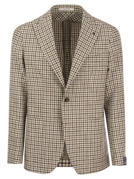 Tagliatore Jacket With Checked Pattern