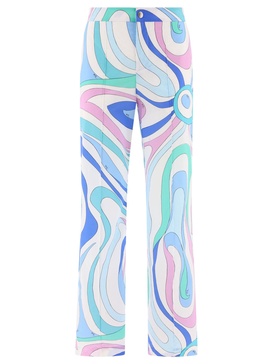 Emilio Pucci Marmo Print Trousers