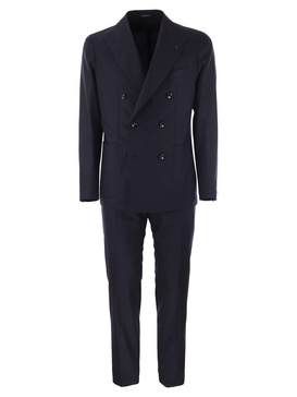 Tagliatore Suit In Wool And Cashmere