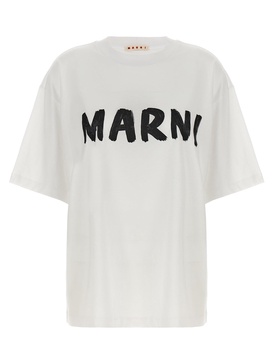 Marni Logo Print T Shirt