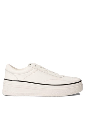 JIL SANDER Men's Premium Leather Slip-On Sneakers