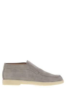 Santoni Desert Boot In Nubuck